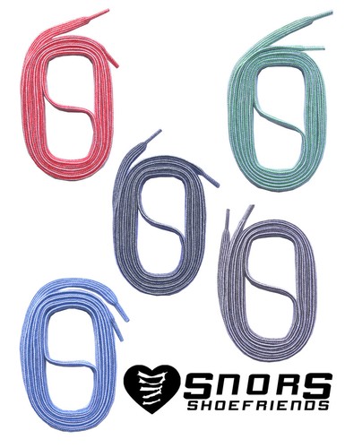 Snors shoelaces flat stripe - snors,